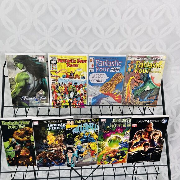 Fantastic Four Roast #1 and 8 FF One Shots Lot - Picture 1 of 8